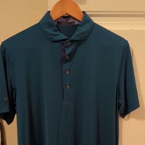 Men's Teal Polo Shirt